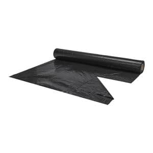 Picture 2 of Ldpe vel 180cm x 150cm 30µm zwart op rol
