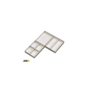 Picture 2 of Inzetbak Djois halfhoog 30x122x168mm 1-vaks grijs