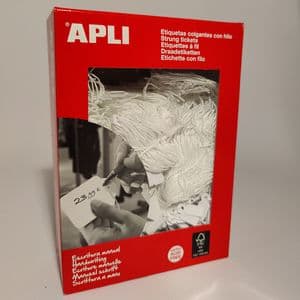 Picture 1 of Apli hanglabel 383 7mm x 19mm wit