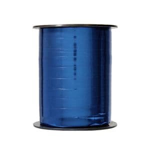 Picture 1 of Krullint metallic 5mm x 500m petrol onbedrukt