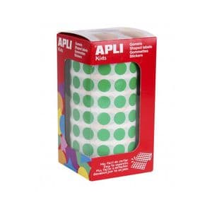 Picture 2 of Etiket op rol 10mm groen