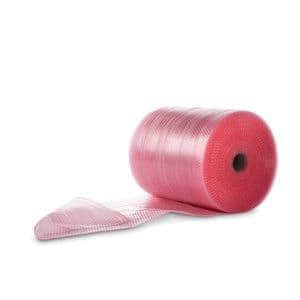 Picture 1 of Luchtkussenfolie 100cm x 100m 100µm roze antistatisch lldpe