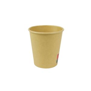 Picture 1 of Beker karton 7.3cm 210ml bruin