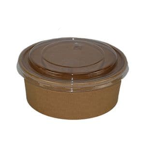 Picture 1 of Deksel rond 14.6cm x 20mm rpet transparant