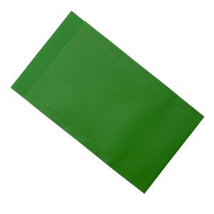 Picture 1 of Cadeauzakjes kraft 12cm x 19cm appelgroen onbedrukt 70gr / m2