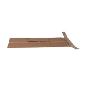 Picture 1 of Wikkelverpakking met plakstrip 330mm x 330mm x 50mm - bruin