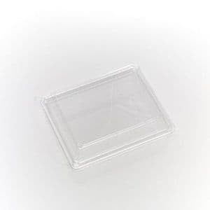 Picture 2 of Deksel sushi tray 17.1cm x 14.3cm x 2.8cm transparant ops