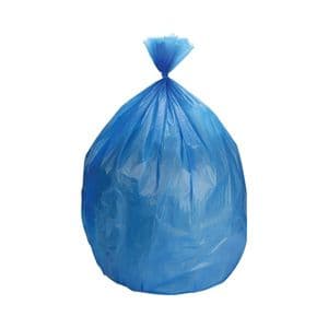 Picture 2 of Afvalzak 70cm x 110cm 22µm blauw 120L hdpe