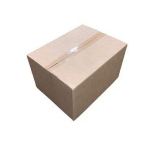 Picture 1 of Amerikaanse vouwdoos 408mm x 306mm x 234mm enkel golf C bruin onbedrukt